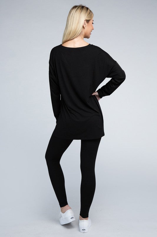 Brushed DTY Microfiber Loungewear Set - PureLove Designs LLC
