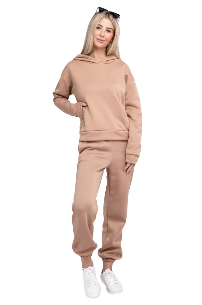 Drop Shoulder Hoodie & Pants - PureLove Designs LLC