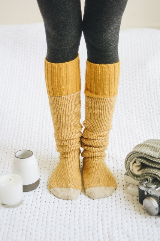 Knitted Lounge Socks - PureLove Designs LLC
