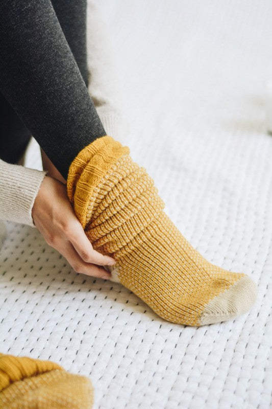 Knitted Lounge Socks - PureLove Designs LLC