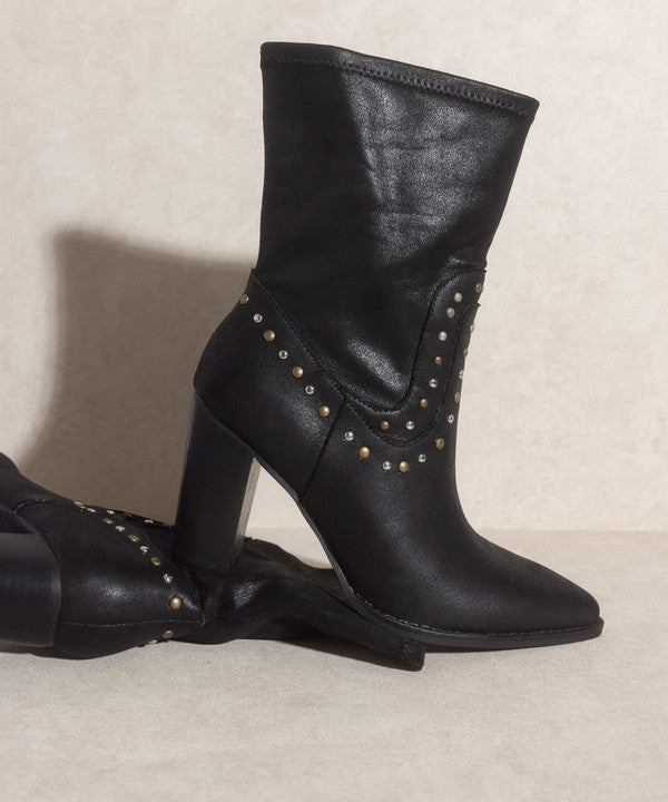 OASIS SOCIETY Paris - Studded Boots - PureLove Designs LLC