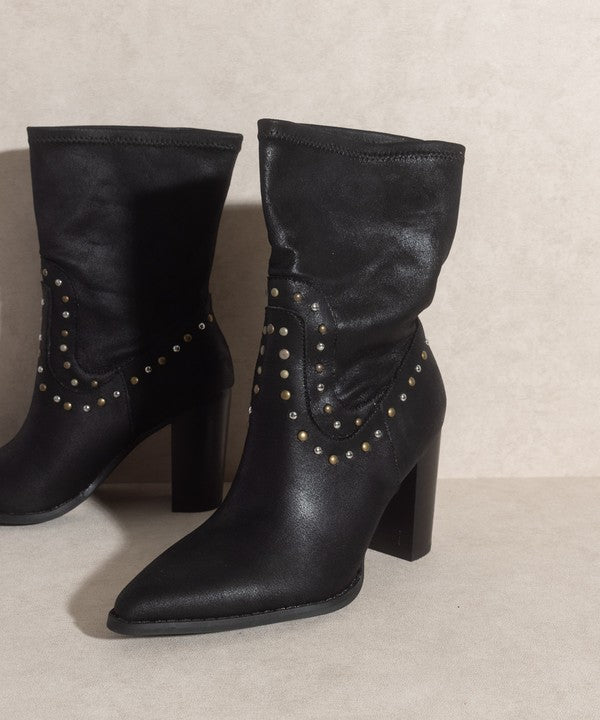 OASIS SOCIETY Paris - Studded Boots - PureLove Designs LLC