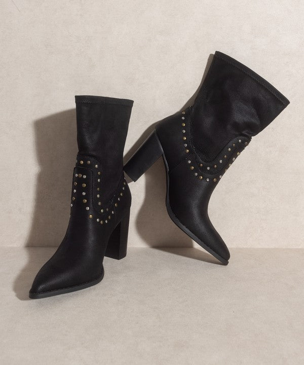 OASIS SOCIETY Paris - Studded Boots - PureLove Designs LLC