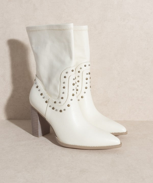 OASIS SOCIETY Paris - Studded Boots - PureLove Designs LLC