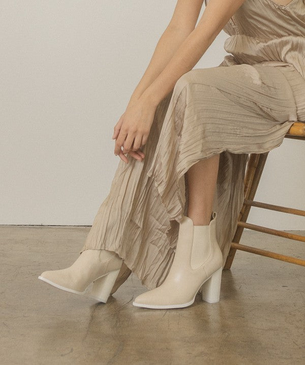 Oasis Society Esmee - Chelsea Boot Heel - PureLove Designs LLC
