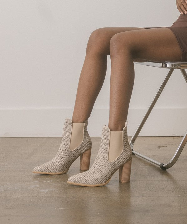 Oasis Society Esmee - Chelsea Boot Heel - PureLove Designs LLC