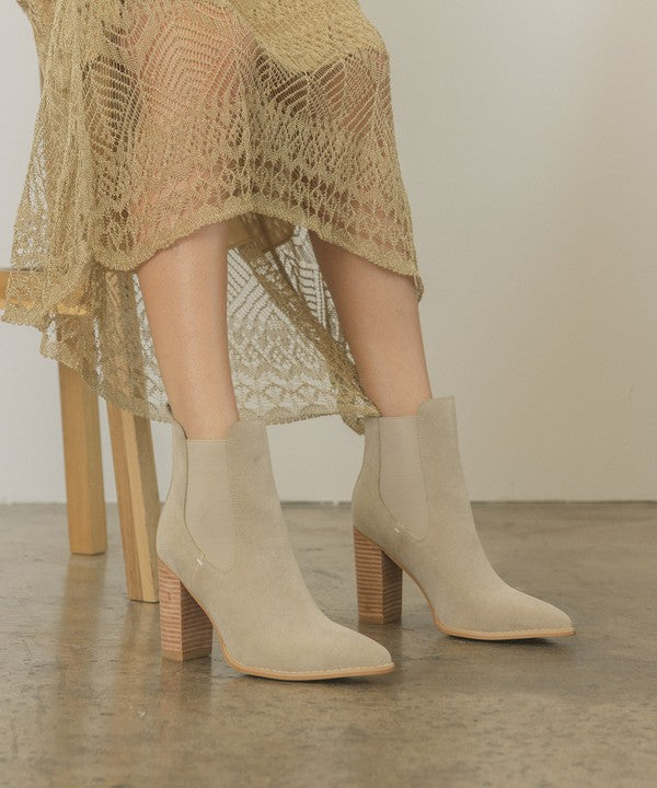 Oasis Society Esmee - Chelsea Boot Heel - PureLove Designs LLC