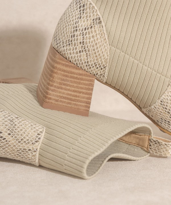 OASIS SOCIETY Geraldine - Sock Bootie - PureLove Designs LLC