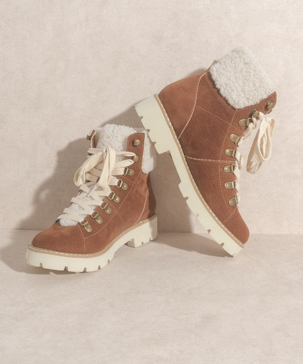Oasis Society Aaliyah - Winter Ankle Bootie - PureLove Designs LLC