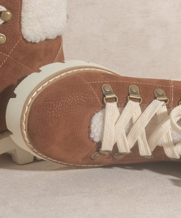 Oasis Society Aaliyah - Winter Ankle Bootie - PureLove Designs LLC
