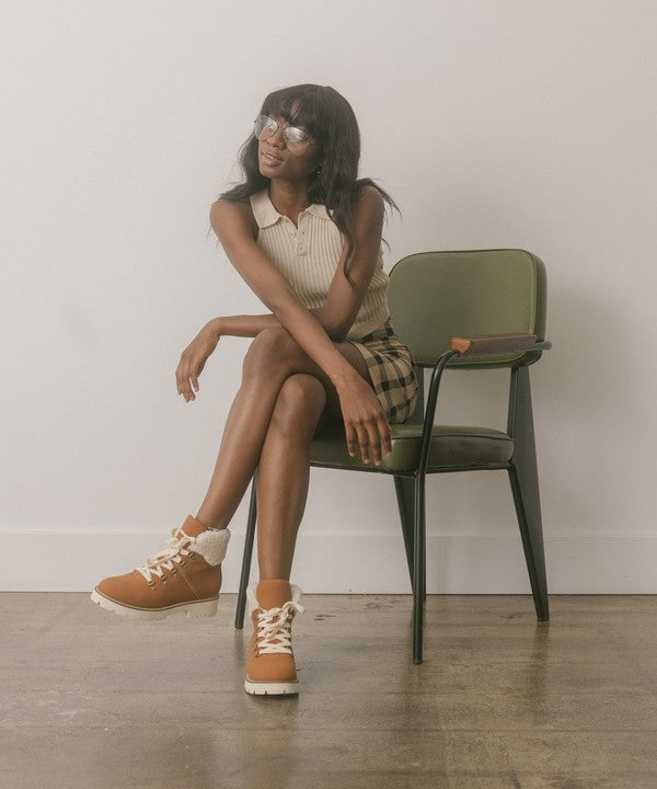 Oasis Society Aaliyah - Winter Ankle Bootie - PureLove Designs LLC
