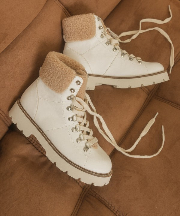 Oasis Society Aaliyah - Winter Ankle Bootie - PureLove Designs LLC