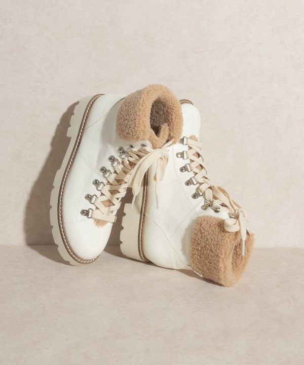 Oasis Society Aaliyah - Winter Ankle Bootie - PureLove Designs LLC