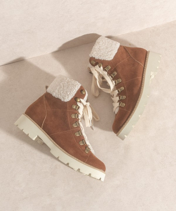 Oasis Society Aaliyah - Winter Ankle Bootie - PureLove Designs LLC