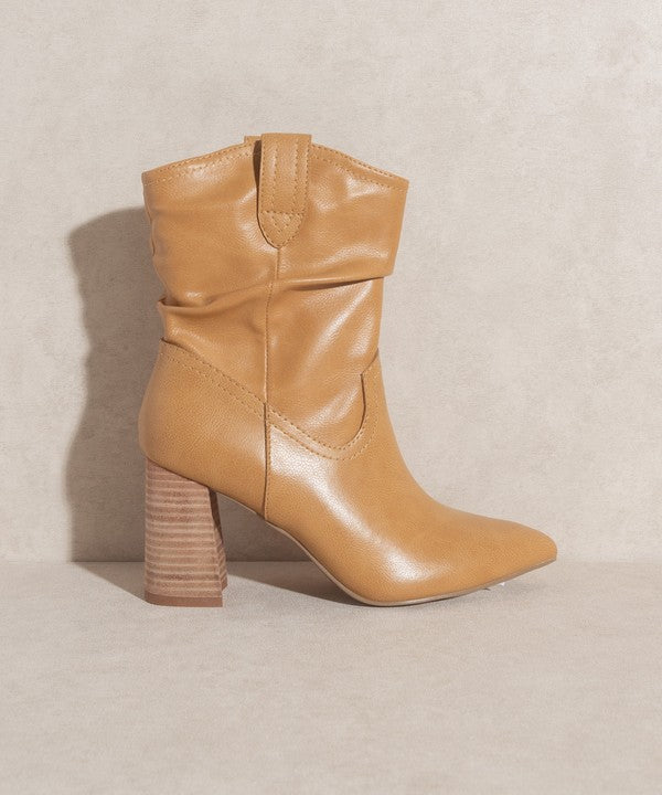 Oasis Society Mavis - Western Style Bootie - PureLove Designs LLC