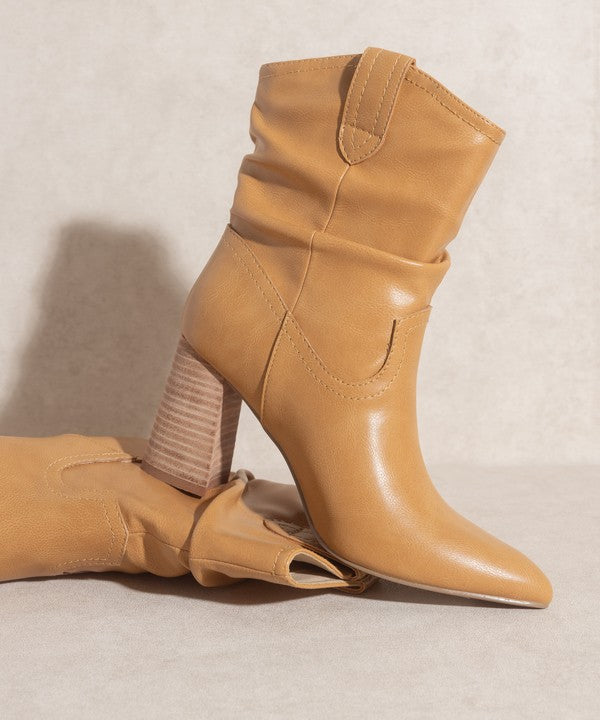 Oasis Society Mavis - Western Style Bootie - PureLove Designs LLC