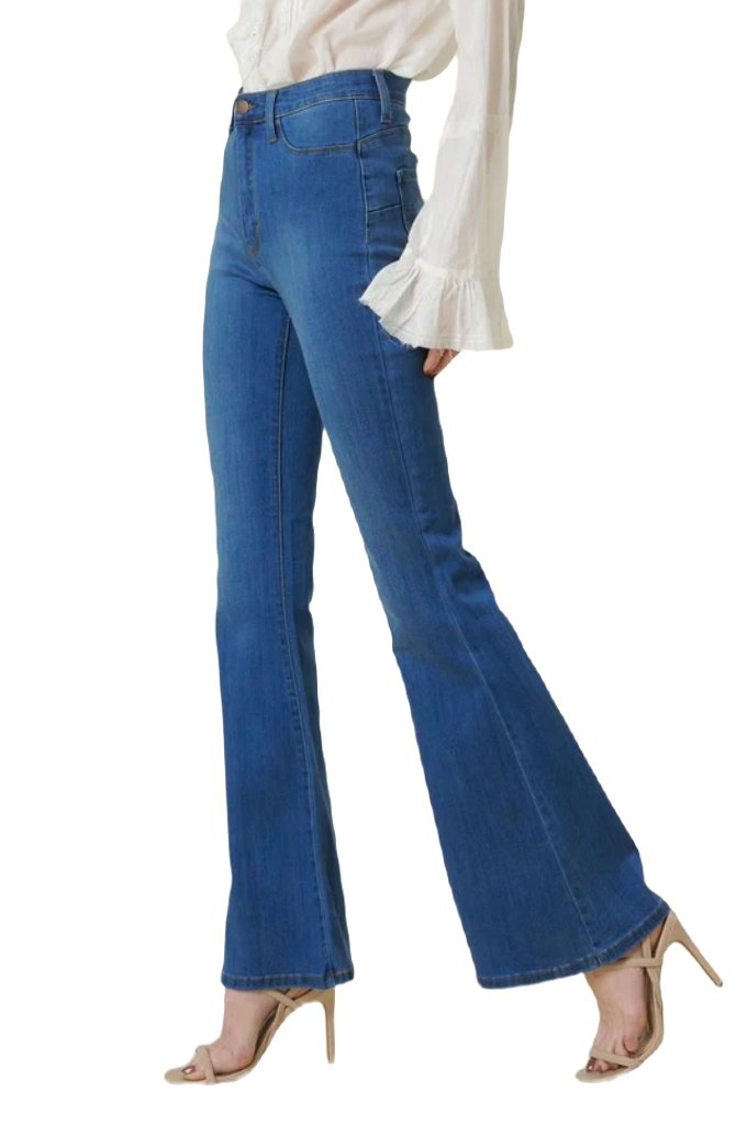 Curvy Flare Jeans - PureLove Designs LLC