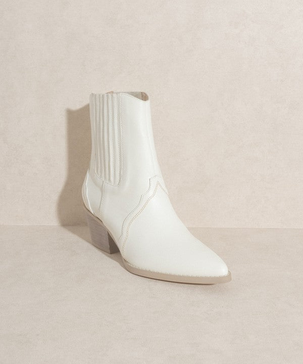 OASIS SOCIETY Dawn - Paneled Western Bootie - PureLove Designs LLC