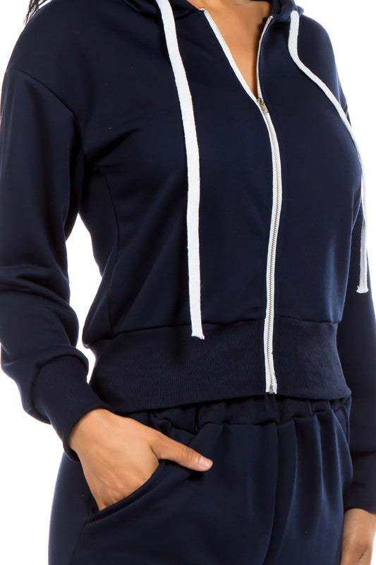 TWO PIECE HOODIES PANT SET - PureLove Designs LLC