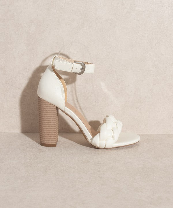 OASIS SOCIETY Daleyza - Chain Ankle Heel - PureLove Designs LLC
