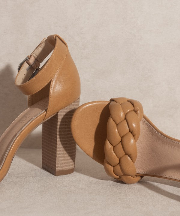 OASIS SOCIETY Daleyza - Chain Ankle Heel - PureLove Designs LLC