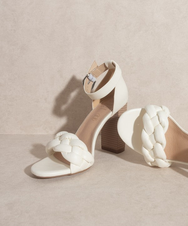 OASIS SOCIETY Daleyza - Chain Ankle Heel - PureLove Designs LLC