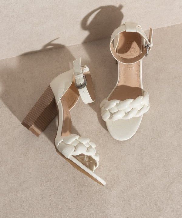 OASIS SOCIETY Daleyza - Chain Ankle Heel - PureLove Designs LLC
