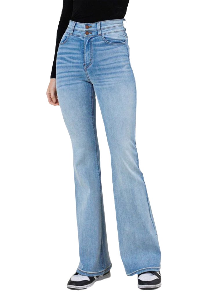 High-Waisted Flare Jeans - PureLove Designs LLC