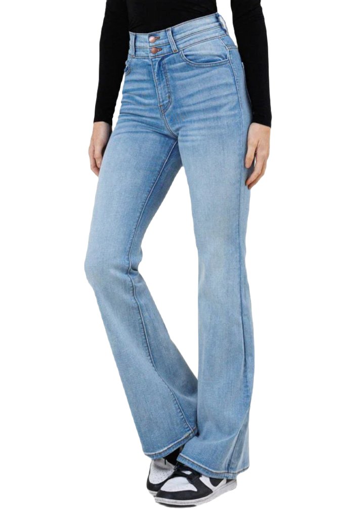 High-Waisted Flare Jeans - PureLove Designs LLC
