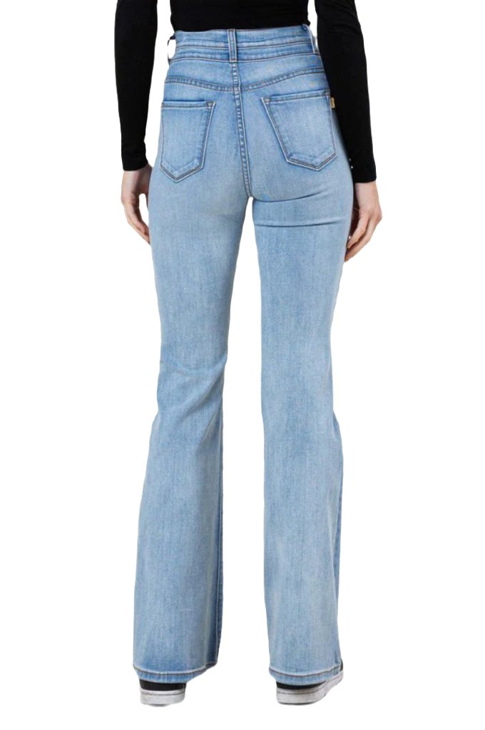 High-Waisted Flare Jeans - PureLove Designs LLC