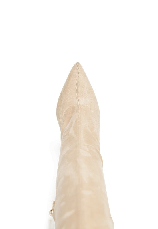 Tilera Stretch Over The Knee Stiletto Boots - PureLove Designs LLC