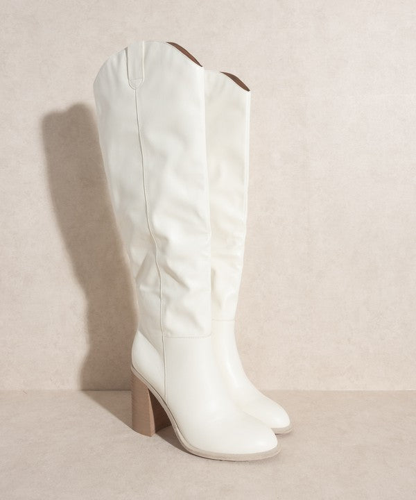 OASIS SOCIETY Stephanie - Knee-High Boots - PureLove Designs LLC