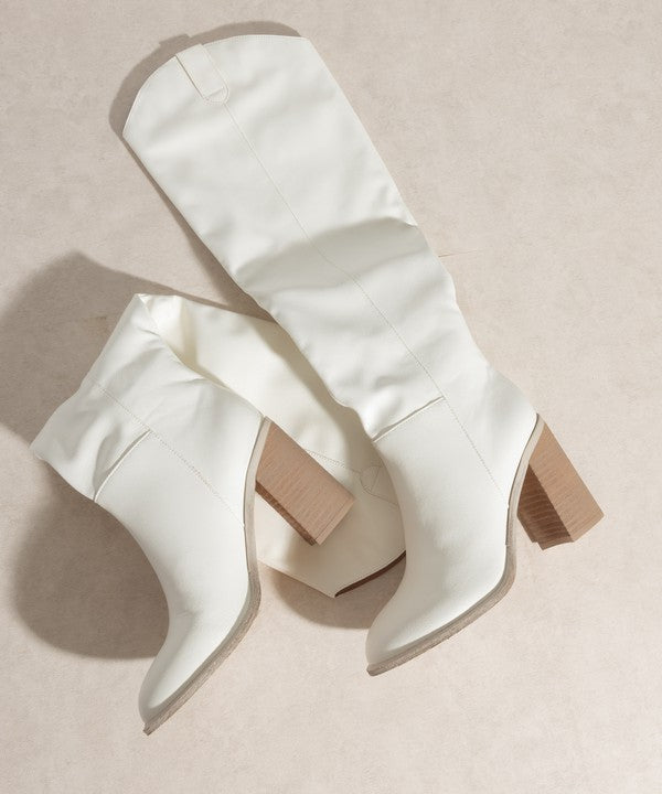 OASIS SOCIETY Stephanie - Knee-High Boots - PureLove Designs LLC