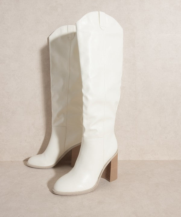OASIS SOCIETY Stephanie - Knee-High Boots - PureLove Designs LLC