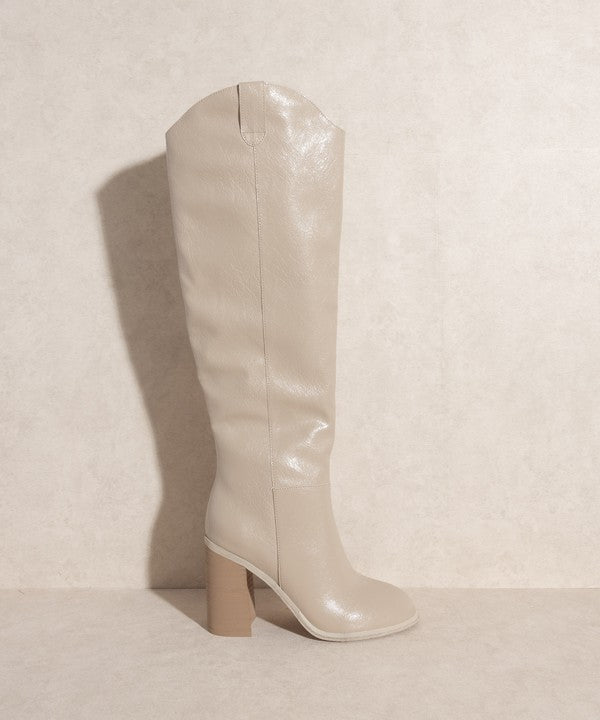 OASIS SOCIETY Stephanie - Knee-High Boots - PureLove Designs LLC