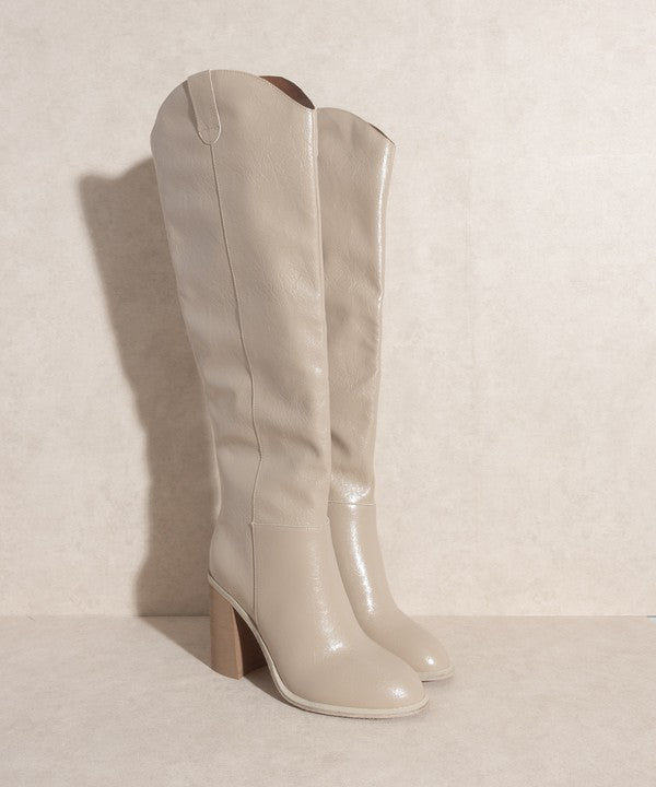 OASIS SOCIETY Stephanie - Knee-High Boots - PureLove Designs LLC