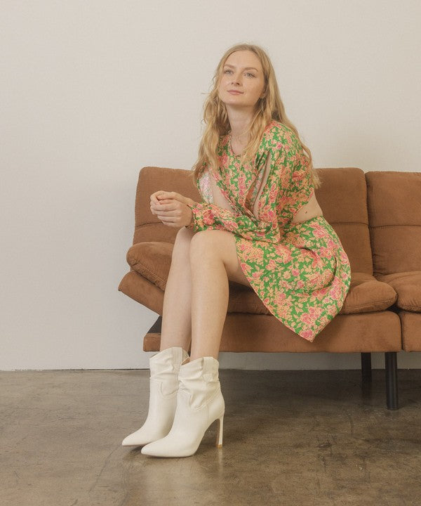 Oasis Society Kate - Slim Heel Booties - PureLove Designs LLC