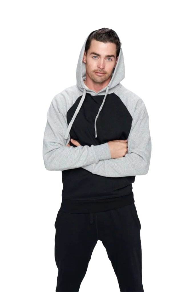 Men's Denim Jacket with Fleece Hoodies - PureLove Designs LLC