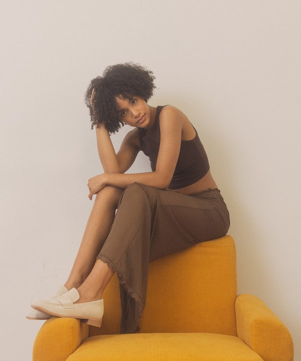 OASIS SOCIETY June - Square Toe Penny Loafers - PureLove Designs LLC