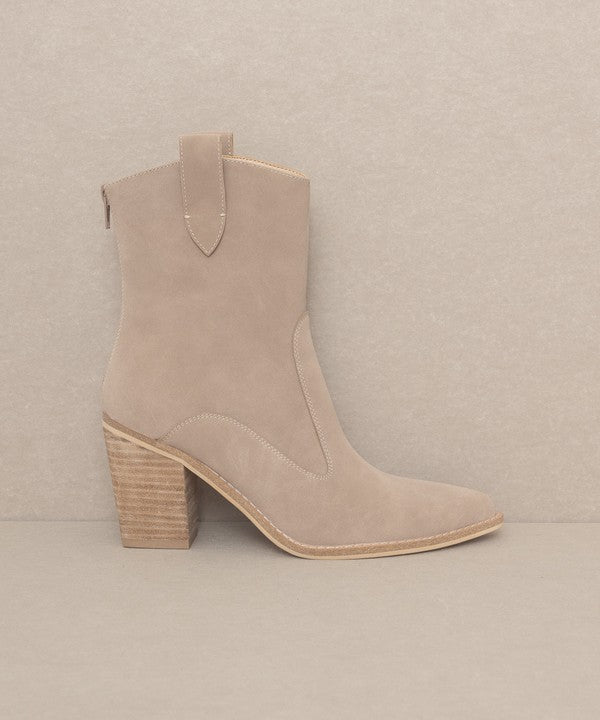 OASIS SOCIETY Tara - Two Paneled Western Boots - PureLove Designs LLC