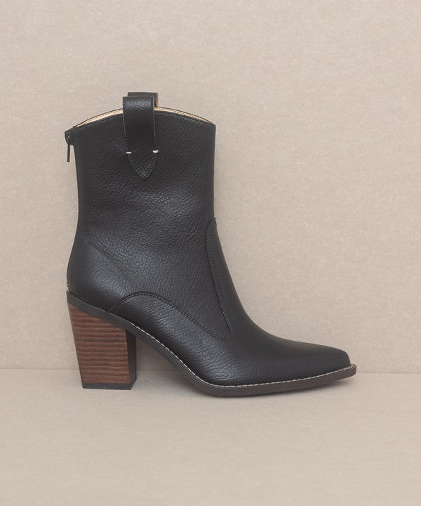 OASIS SOCIETY Tara - Two Paneled Western Boots - PureLove Designs LLC
