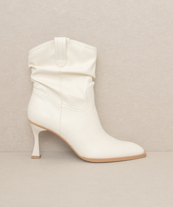 OASIS SOCIETY Riga - Western Inspired Slouch Boots - PureLove Designs LLC