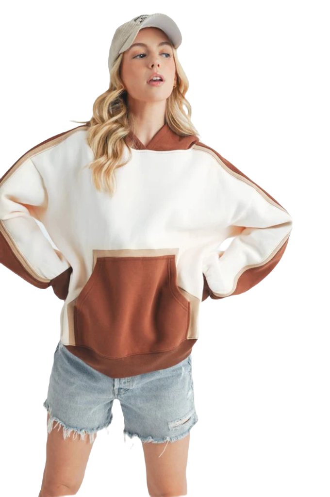 Kate Colorblock Hoodie - PureLove Designs LLC