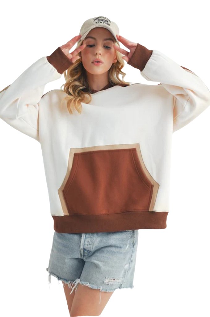 Kate Colorblock Hoodie - PureLove Designs LLC