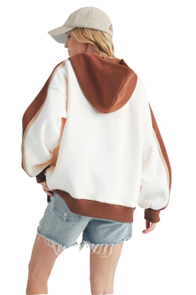 Kate Colorblock Hoodie - PureLove Designs LLC