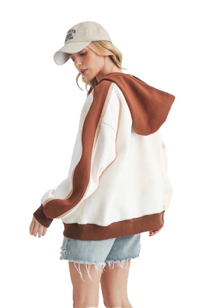Kate Colorblock Hoodie - PureLove Designs LLC