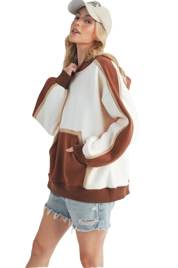 Kate Colorblock Hoodie - PureLove Designs LLC