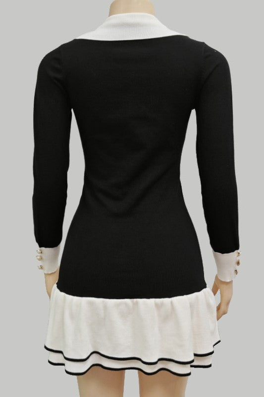 WOMEN FASHION SWEATER DRESS - PureLove Designs LLC