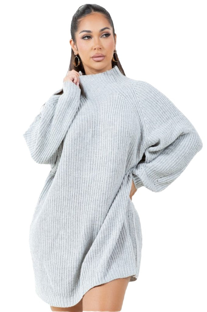 WOMEN FASHION SWEATER DRESS - PureLove Designs LLC