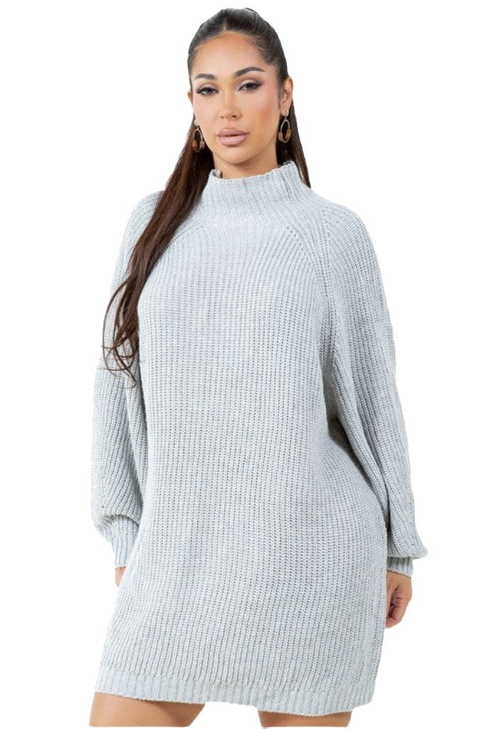 WOMEN FASHION SWEATER DRESS - PureLove Designs LLC